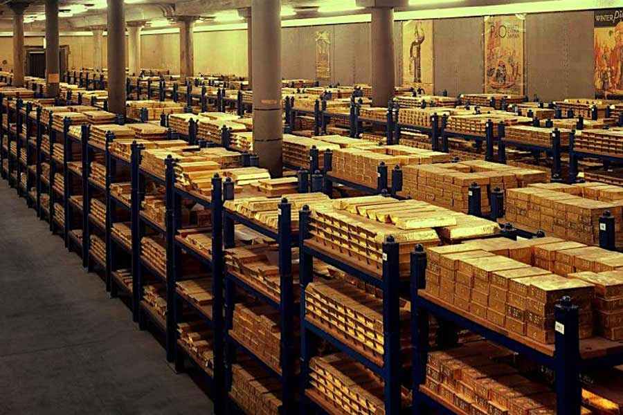 gold reserve of Asian country