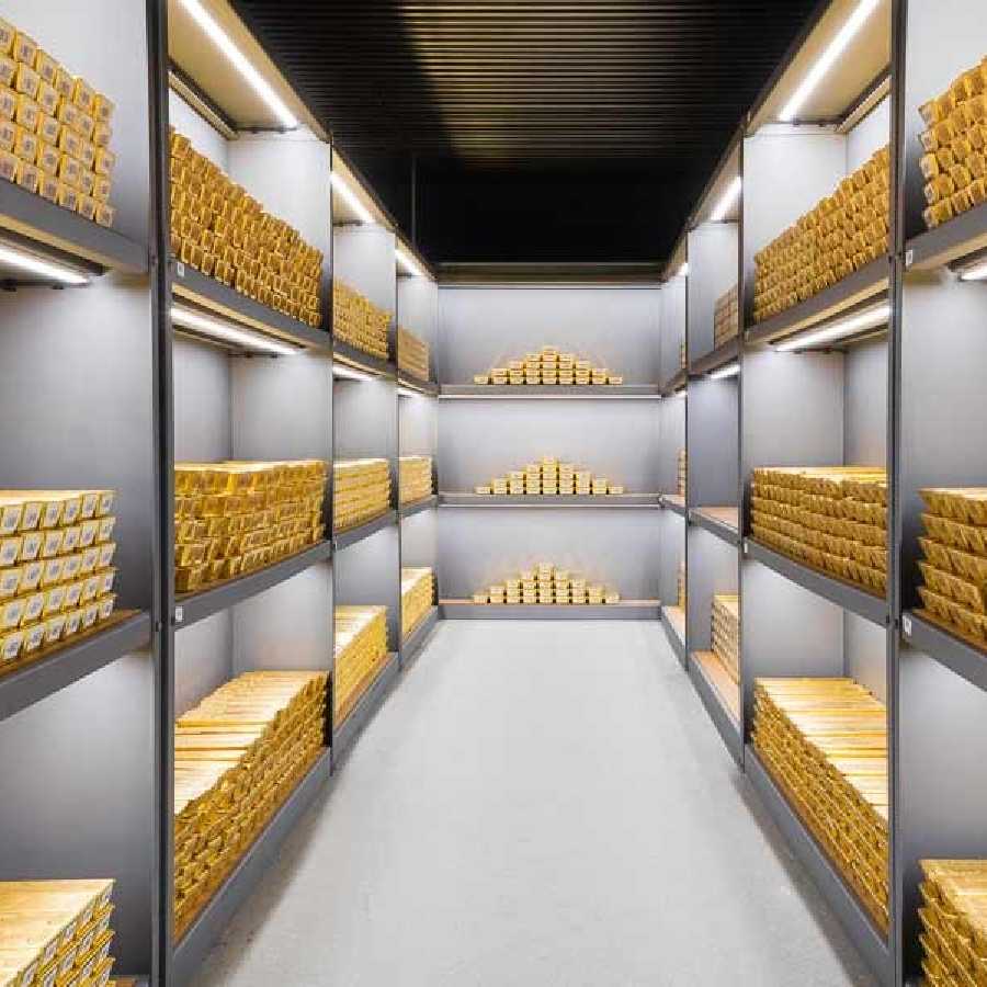 gold reserve of Asian country