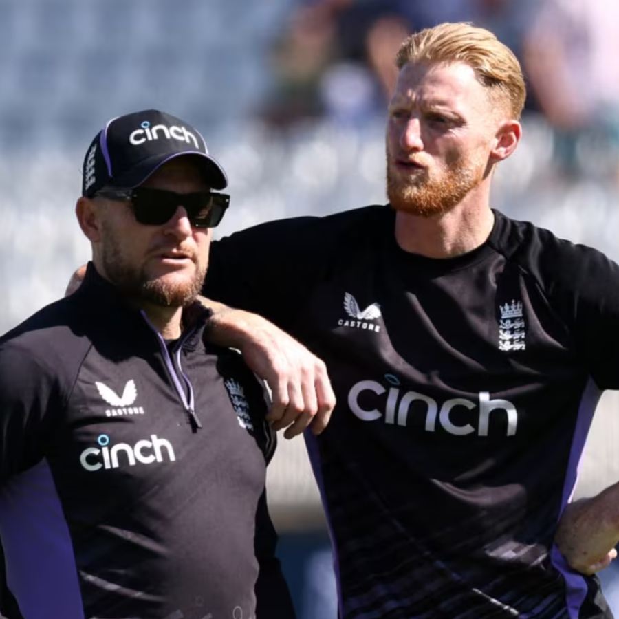 picture of Brendon McCullum and Ben Stokes