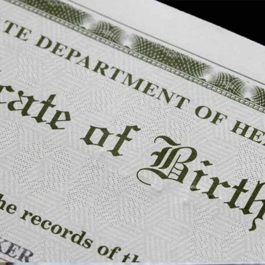 Changes to the portal to prevent fake birth certificates