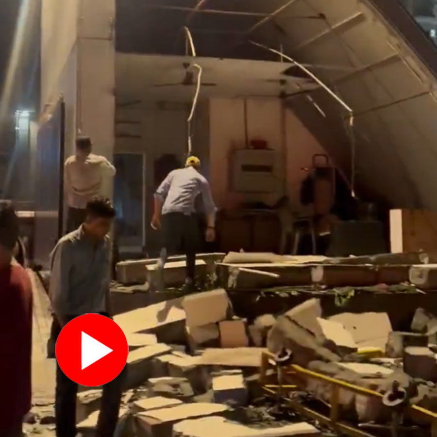 destruction caused by rain and storm