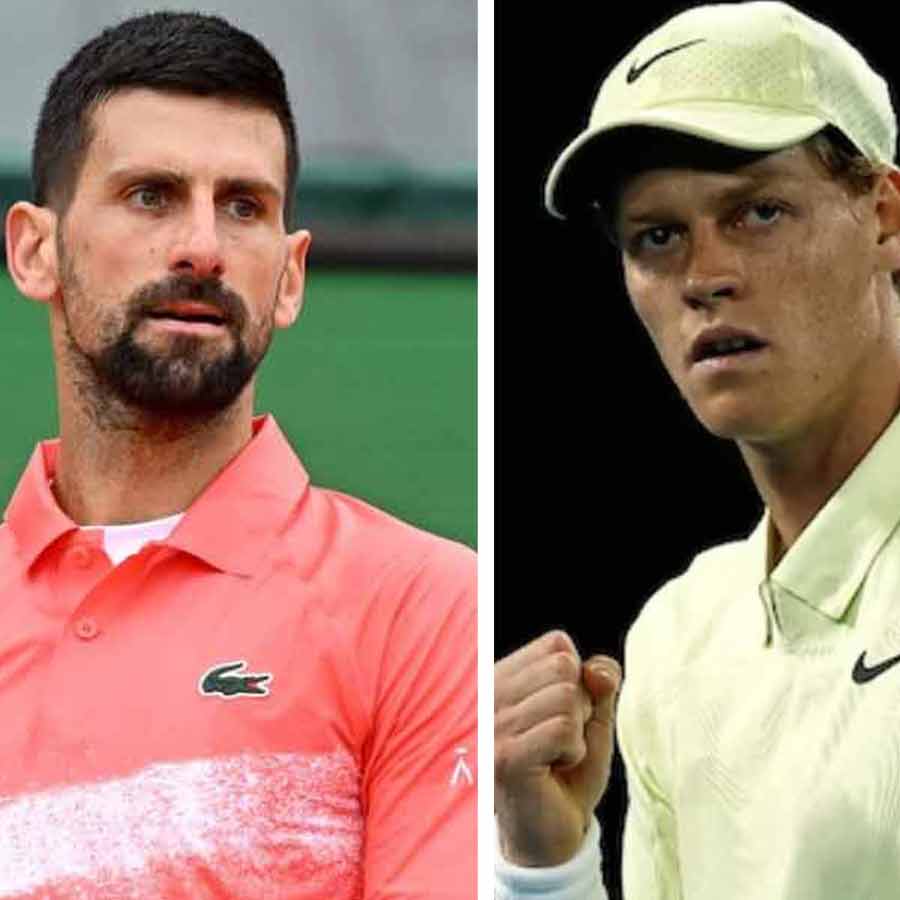 Jannik Sinner and Novak Djokovic are in the same half of the French Open draw