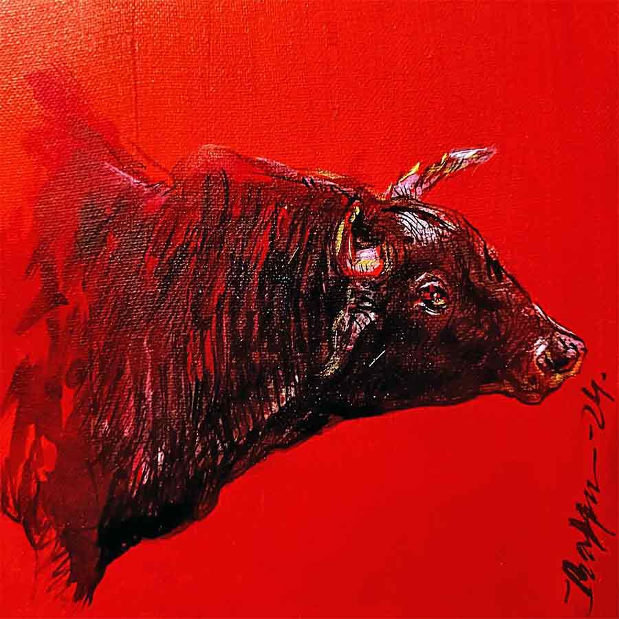 Review of an art exhibition held at Gallery Charubasona