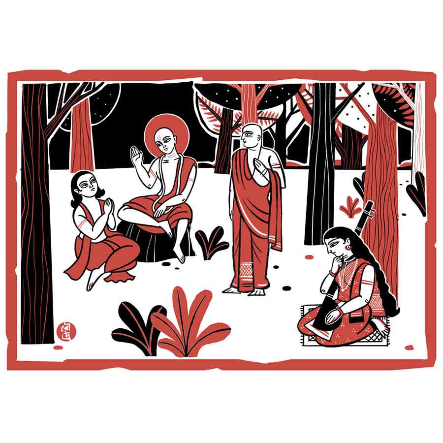 Bengali serial Novel authored by Abin Sen