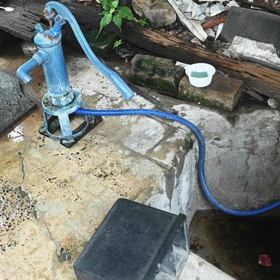 The question is whether the number of dry areas is increasing in Kolkata city or not