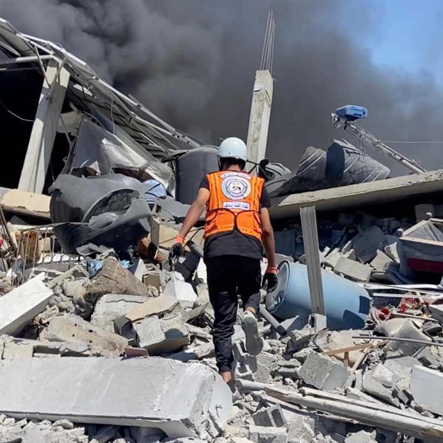 Hamas media office said that Israel controls 77 percentage of Gaza Strip