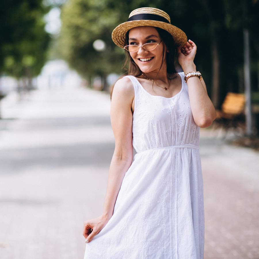 Which fabric should be used in summer other than airy cotton to get rid of sweaty feeling dgtl