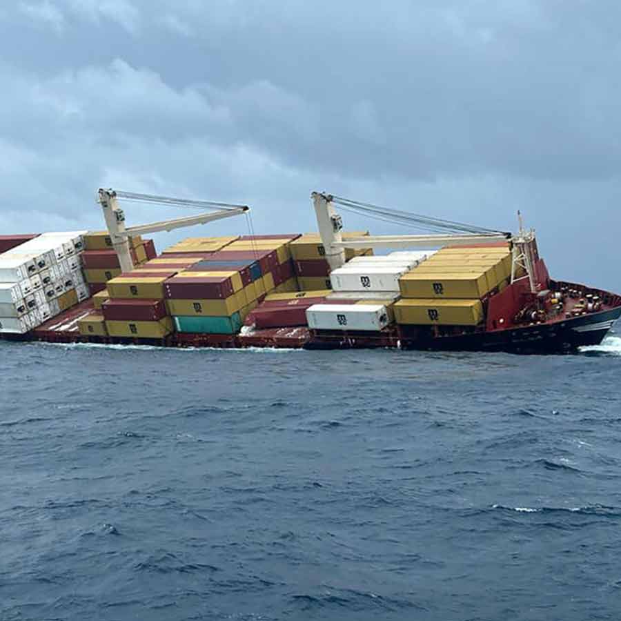 Kerala Government warned people after containers from capsized ship spotted along Kerala coast dgtl