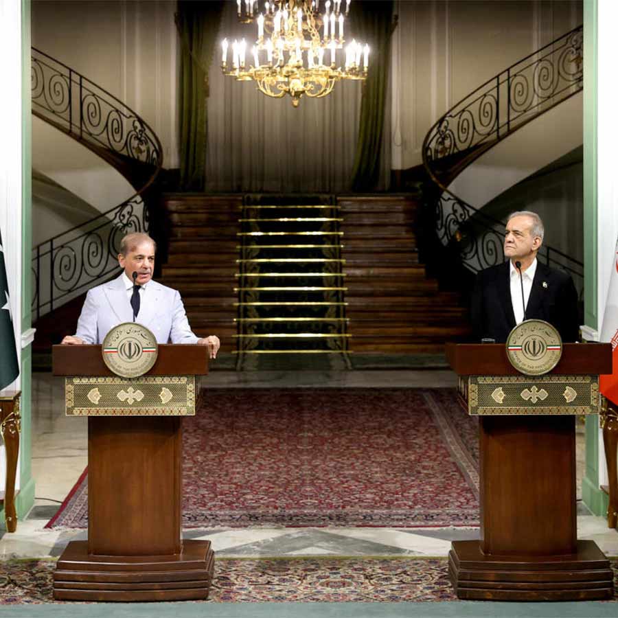 Pakistan PM Shehbaz Sharif said during his meeting with Iran President that he is ready to talk with India dgtl