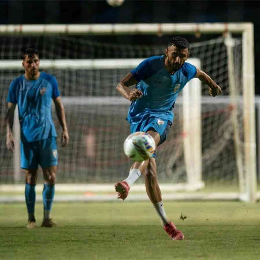 Ashique Kuruniyan's goal saved the Indian team's honor