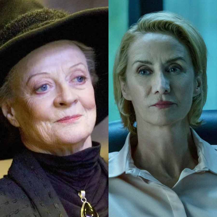Janet McTeer as Minerva McGonagall
