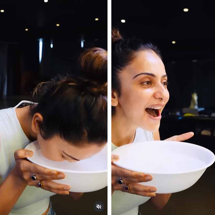 রকুলপ্রীতের রূপচর্চার পদ্ধতি।