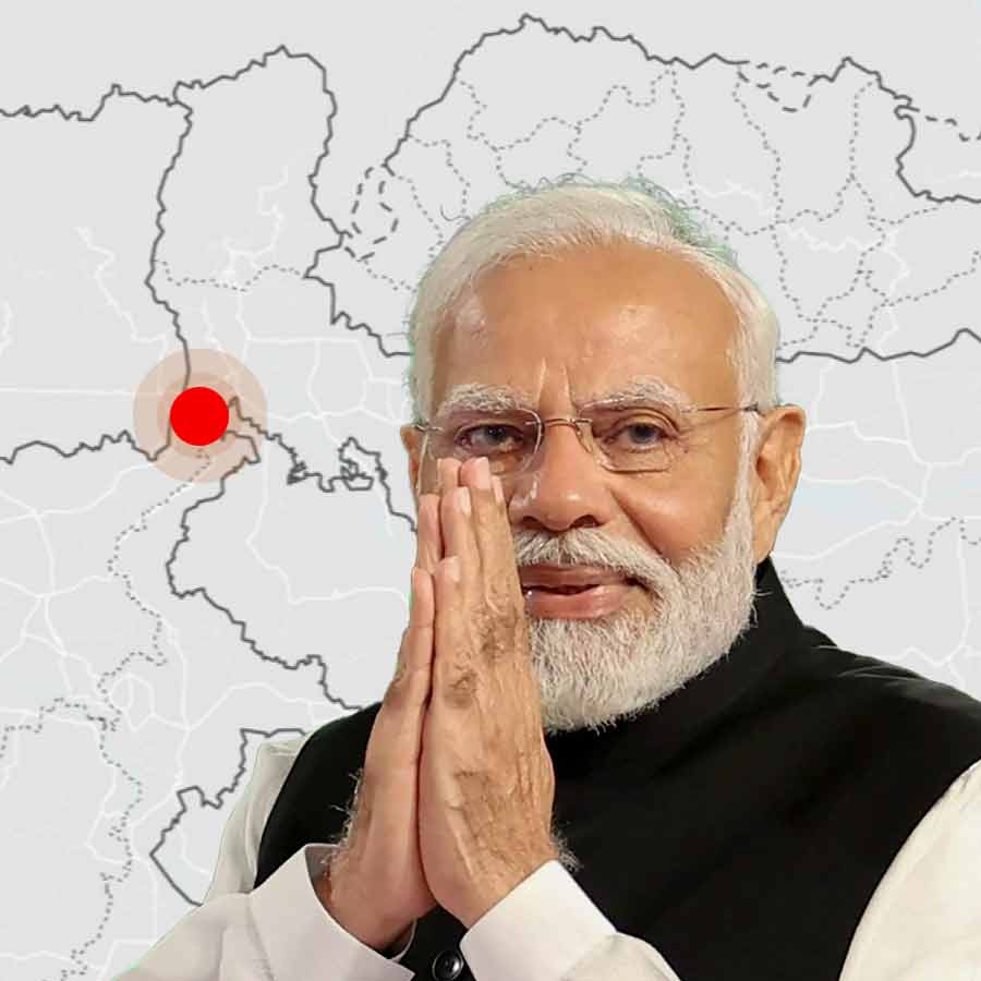PM Modi’s chopper to draw triangle besides Chicken’s Neck on Thursday as he visits Bengal and Sikkim with a bunch of programmes