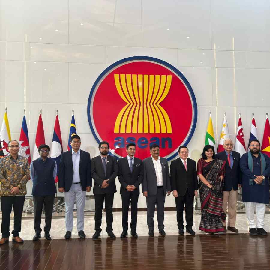 Abhishek Banerjee and other members of all party parliamentary delegation meets ASEAN Secretary General in Jakarta dgtl