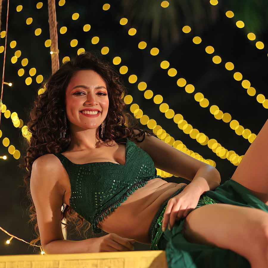 Actress Sushmita Chatterjee is doing two different roles in Movie Mrigoya and Laho Gouranger Naam Re dgtl