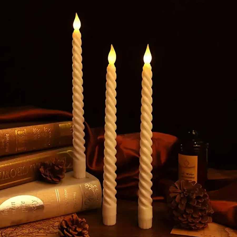 এই ধরনের মোমবাতি ট্যাপার ক্যান্ডেল নামে পরিচিত।