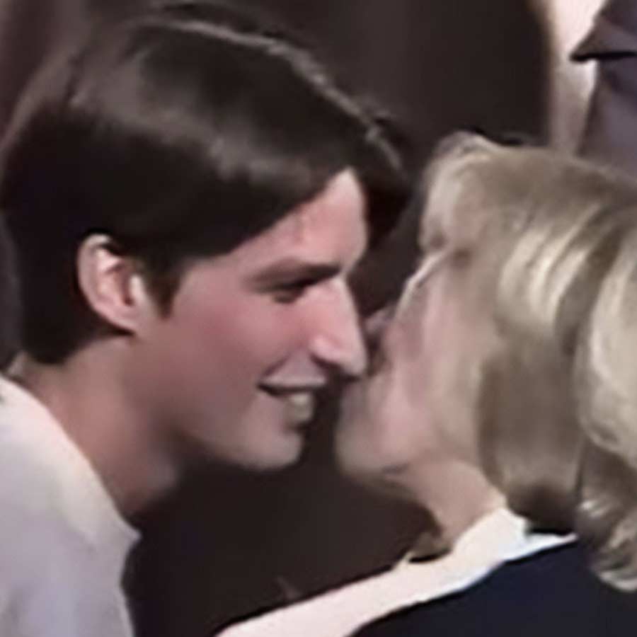 Emmanuel and Brigette Macron