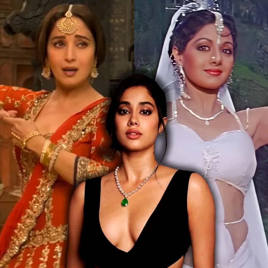 Janhvi Kapoor liked a video that claimed Madhuri Dixit’s dance was vulgar