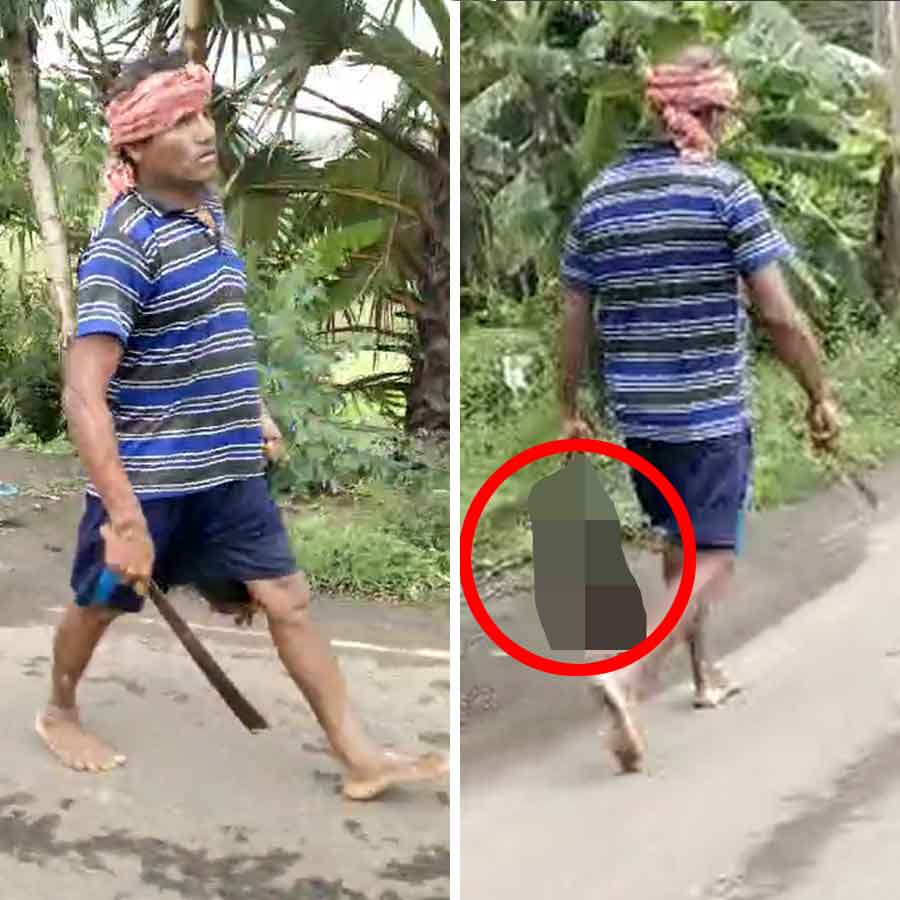 Man allegedly murdered his sister in law and roam with deceased severed head in Basanti dgtld