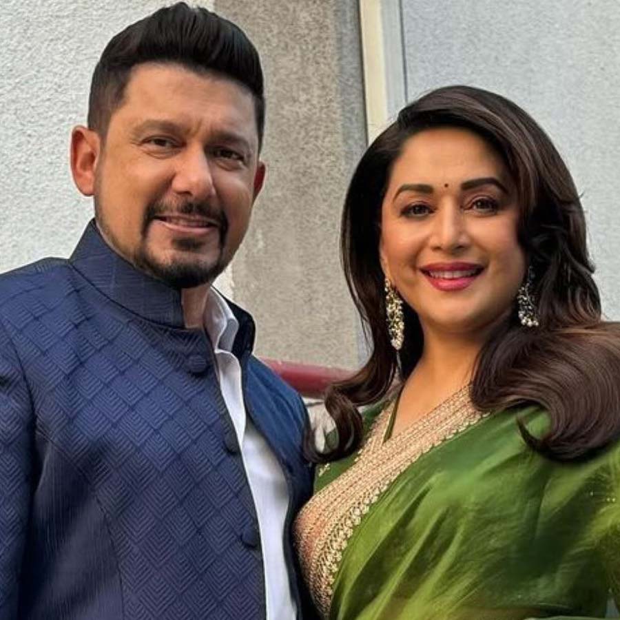 Madhuri Dixit Nene and Shriram Madhav Nene