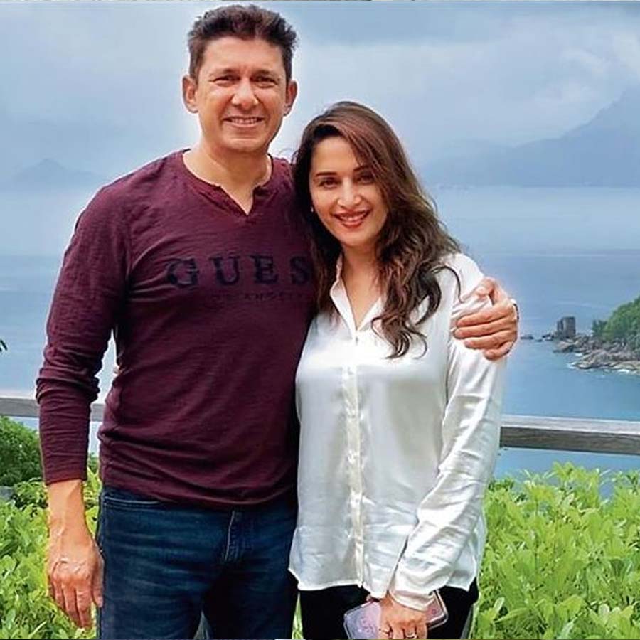 Madhuri Dixit Nene and Shriram Madhav Nene