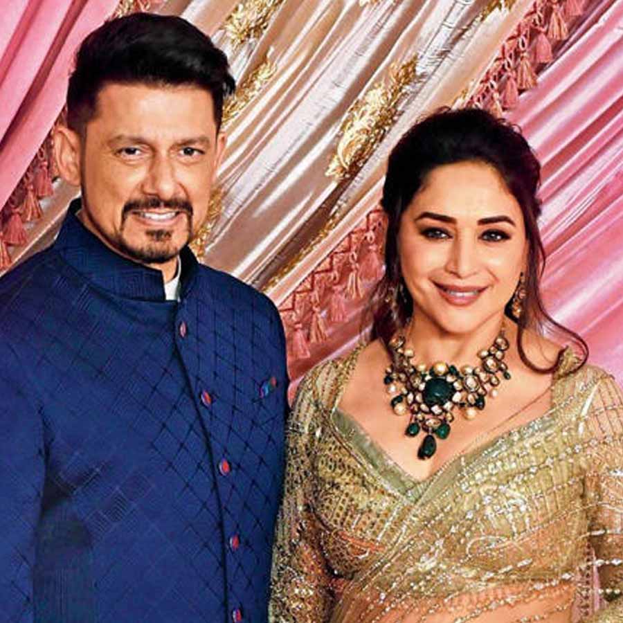 Madhuri Dixit Nene and Shriram Madhav Nene