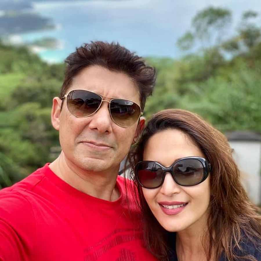 Madhuri Dixit Nene and Shriram Madhav Nene