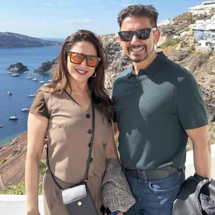 Madhuri Dixit Nene and Shriram Madhav Nene