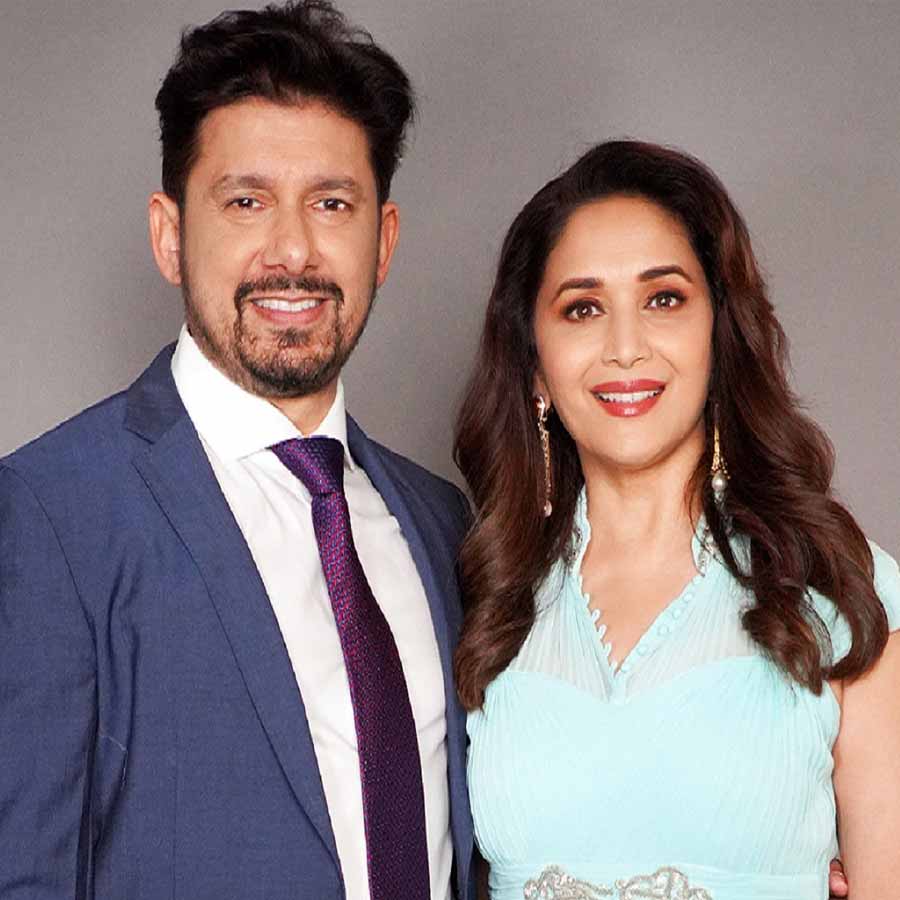 Madhuri Dixit Nene and Shriram Madhav Nene