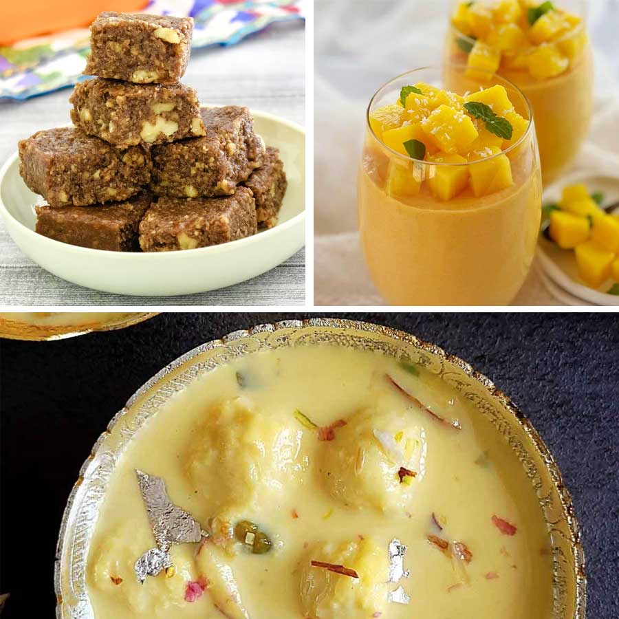 শেষপাতের মিষ্টিমুখেও থাক স্বাস্থ্যের খেয়াল।