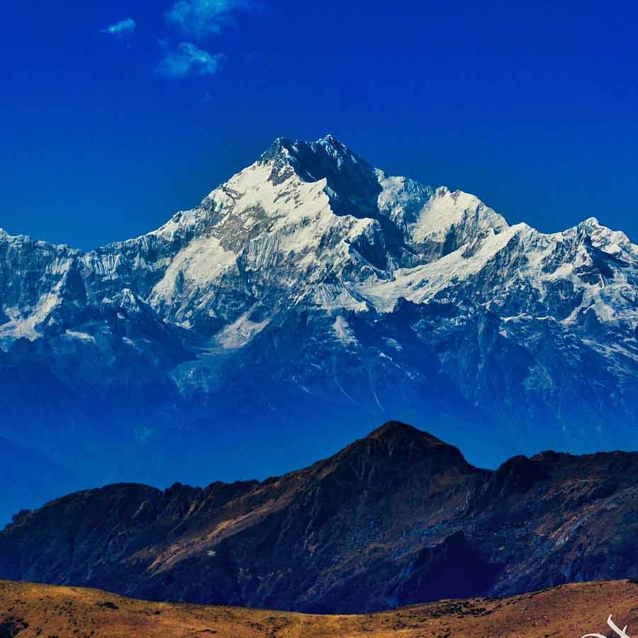 মাউন্ট কাঞ্চনজঙ্ঘা।