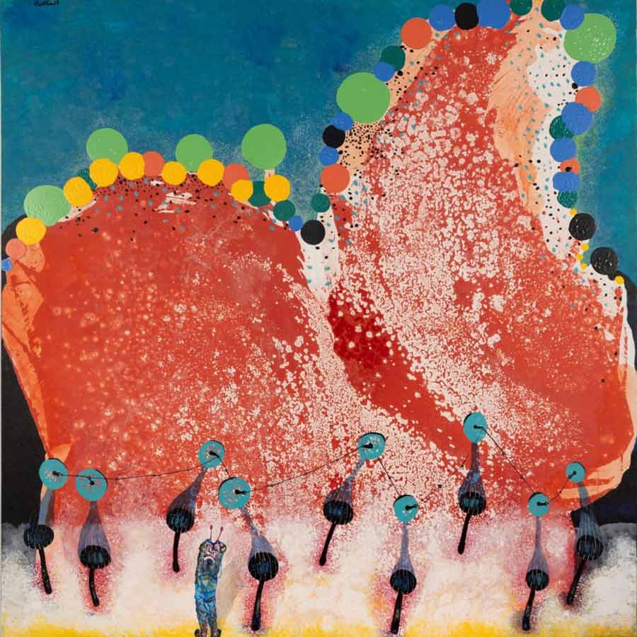 Art Exhibition of 2 different artists were recently seen at the Emami Art Gallery, Kolkata