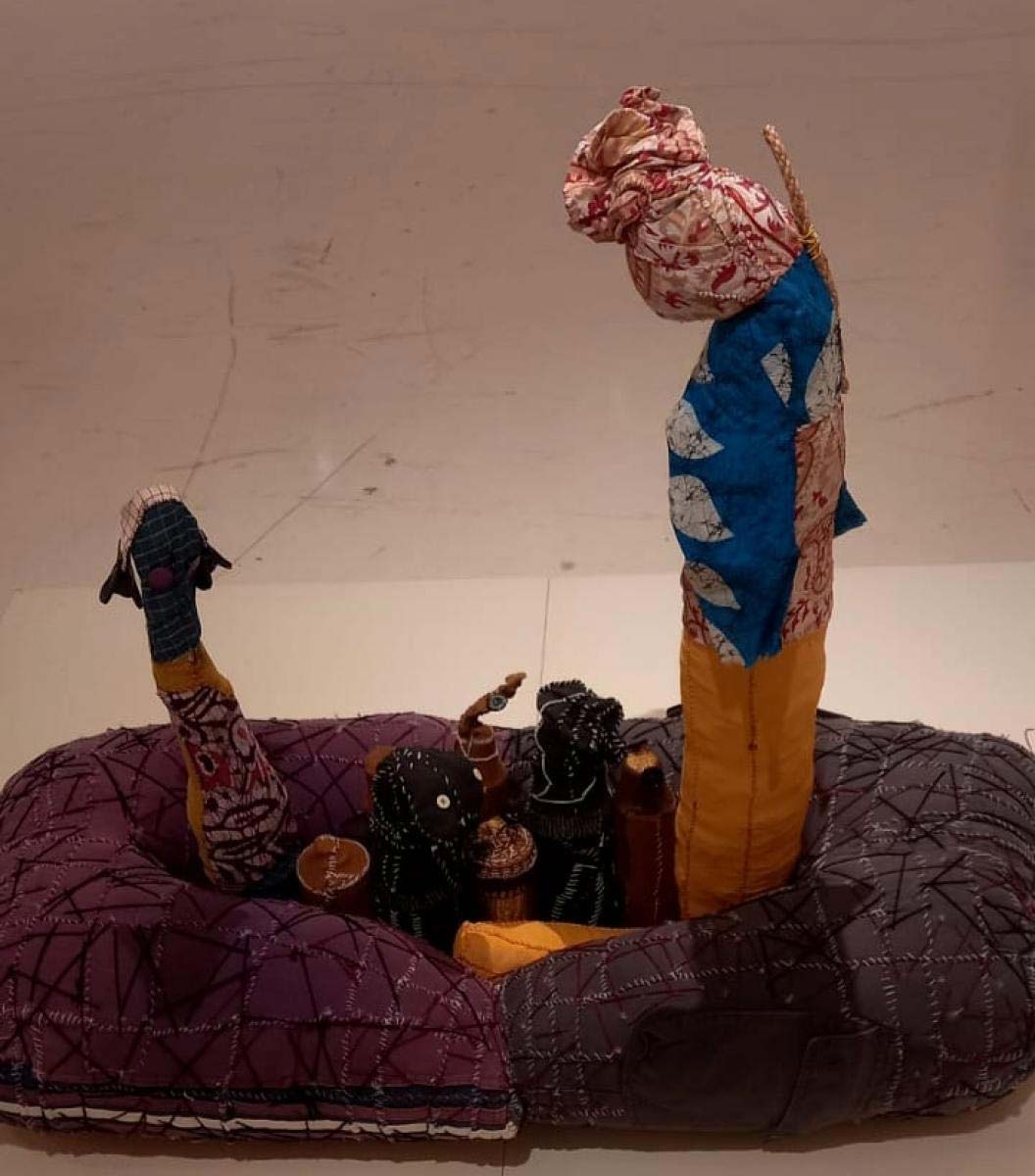 পুনরাবিষ্কার: ইমামি আর্ট গ্যালরিতে অরুণিমা চৌধুরী ও পার্থপ্রতিম দেবের প্রদর্শনীর চিত্রকর্ম।