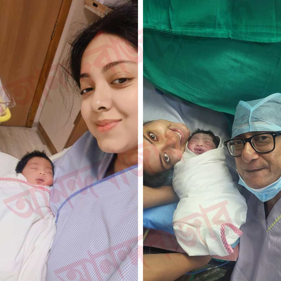 Actress Sreemoyee Chattoraj got emotional on daughter Krishvi’s first birthday dgtl
