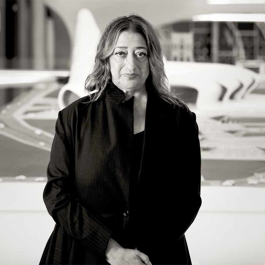 Iraq cum Uniked Kingdon citizen Zaha Hadid the first woman in the world to receive Pritzker Architecture Prize