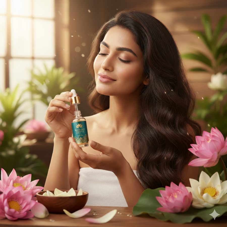 How to use lotus essential oil for your hair growth dgtl