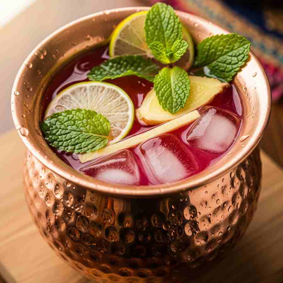 Excessive consumption of copper-infused juice can lead to copper toxicity