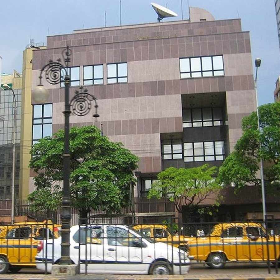 A person has been detained in front of American Centre dgtl