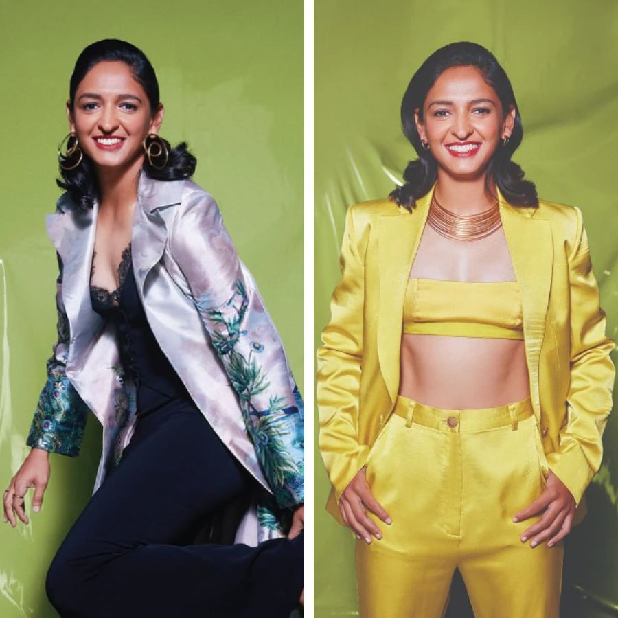 ফ্যাশন পত্রিকার ফোটোশুটে হরমনপ্রীত।