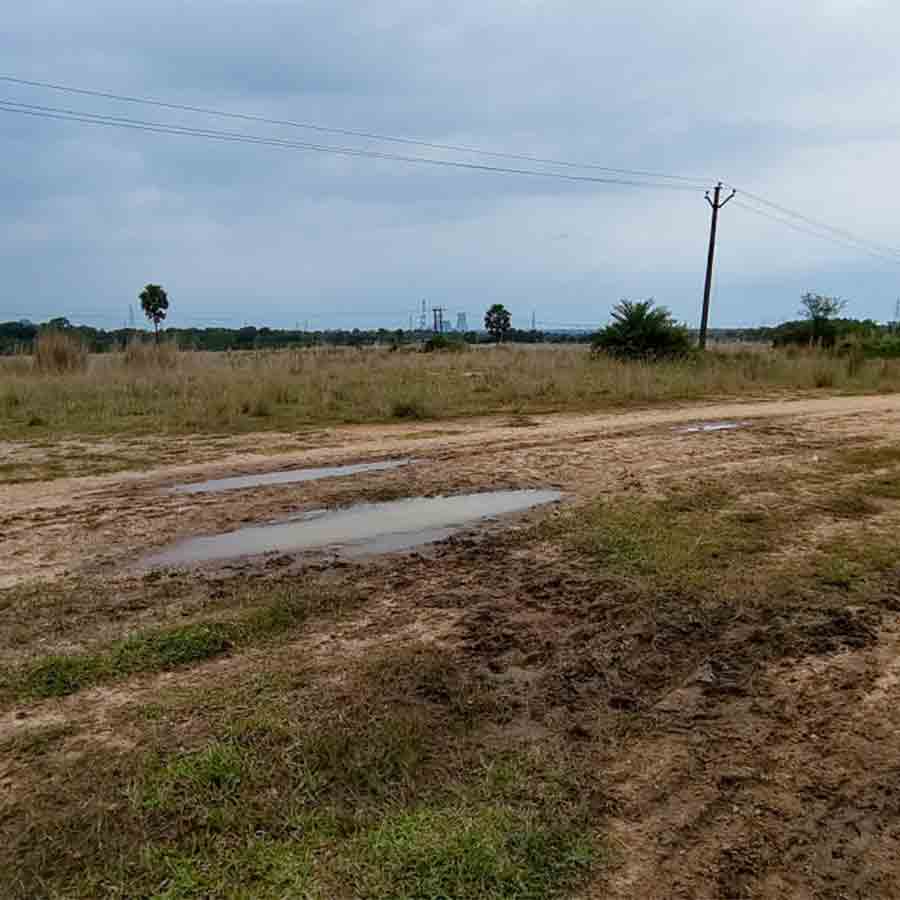 নতুনডি পঞ্চায়েতের এই জমিতে কারখানা গড়ার সম্ভাবনা রশ্মি গোষ্ঠীর।