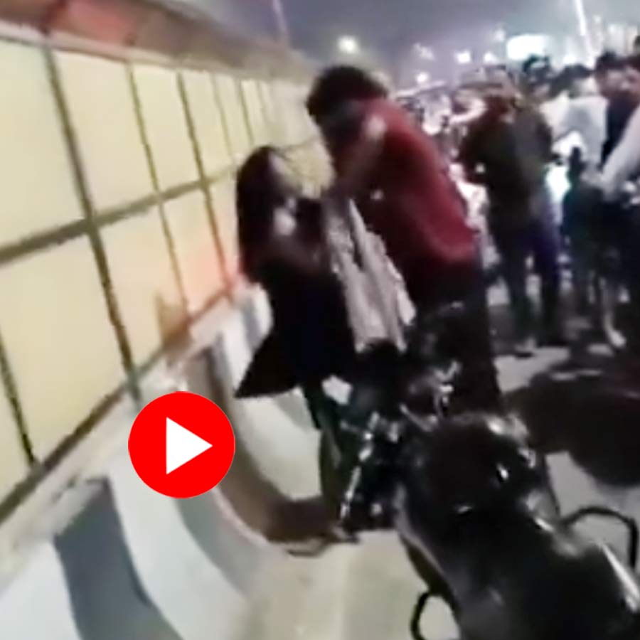 Video shows scarf of a woman pulled by young man in Uttar Pradesh steet, Police says ‘family matter’