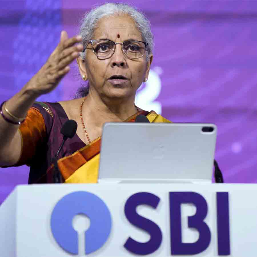 Perhaps the Union Finance Minister hinted at privatizing state-owned banks