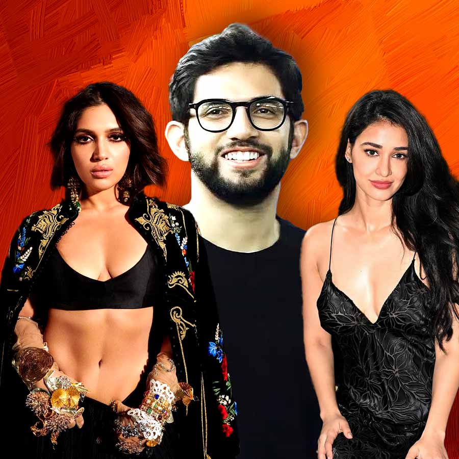 Bhumi Pednekar, Disha Patani and Aaditya Thackeray