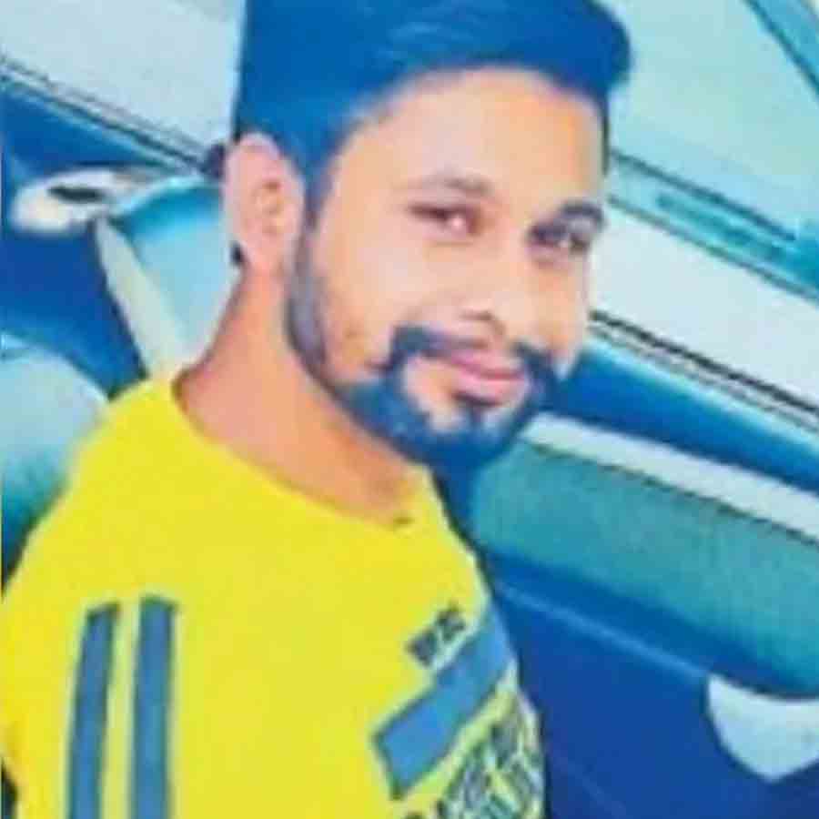 ধৃত দুই গ্যাংস্টারের মধ্যে এক জন। ধৃতের নাম বেঙ্কটেশ। ছবি: সংগৃহীত।