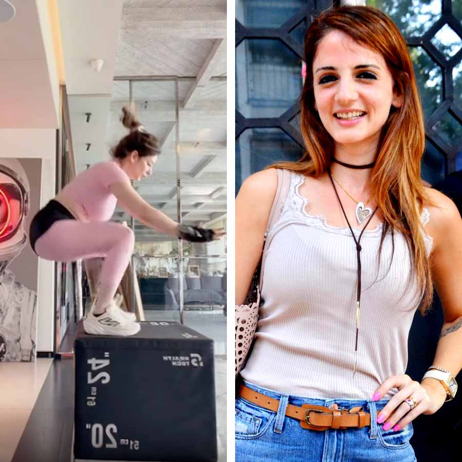 Sussanne Khan shares her high-intensity plyometric exercise