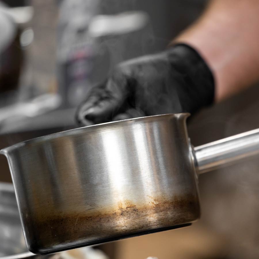 Follow these easy methods to clean yellow marks from stainless steel cookware