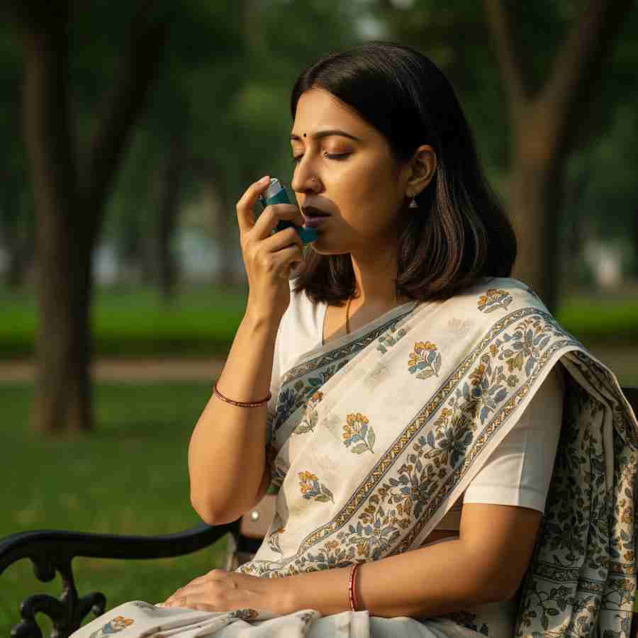 ইনহেলার ঠিকমতো ব্যবহার করতে না পারলে উপকার হবে না।