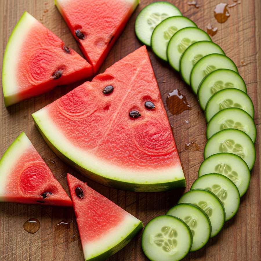 Actress Anita Hassanandani tastes the cucumber and watermelon hack and shares feedback dgtl