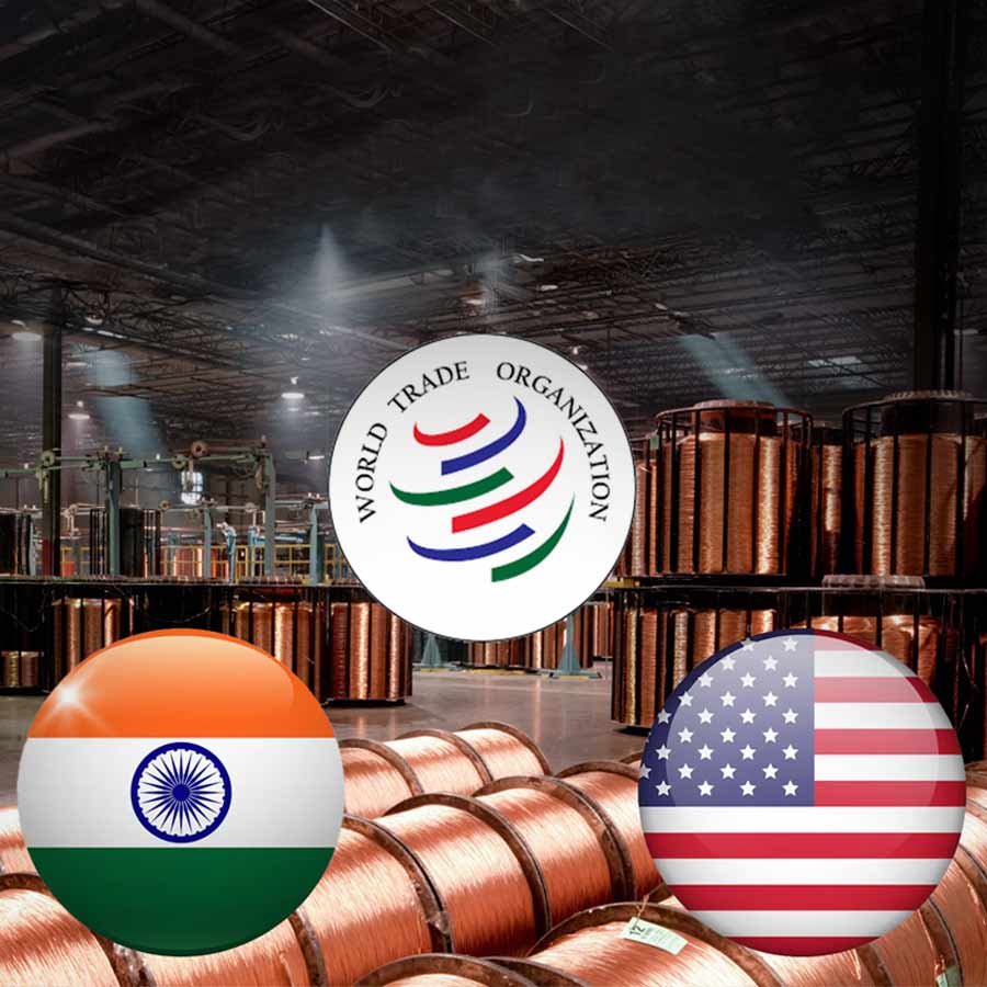 India lodged complaint in WTO against US on Copper tariff and proposed 8.70 crore dollar addition tax on American goods