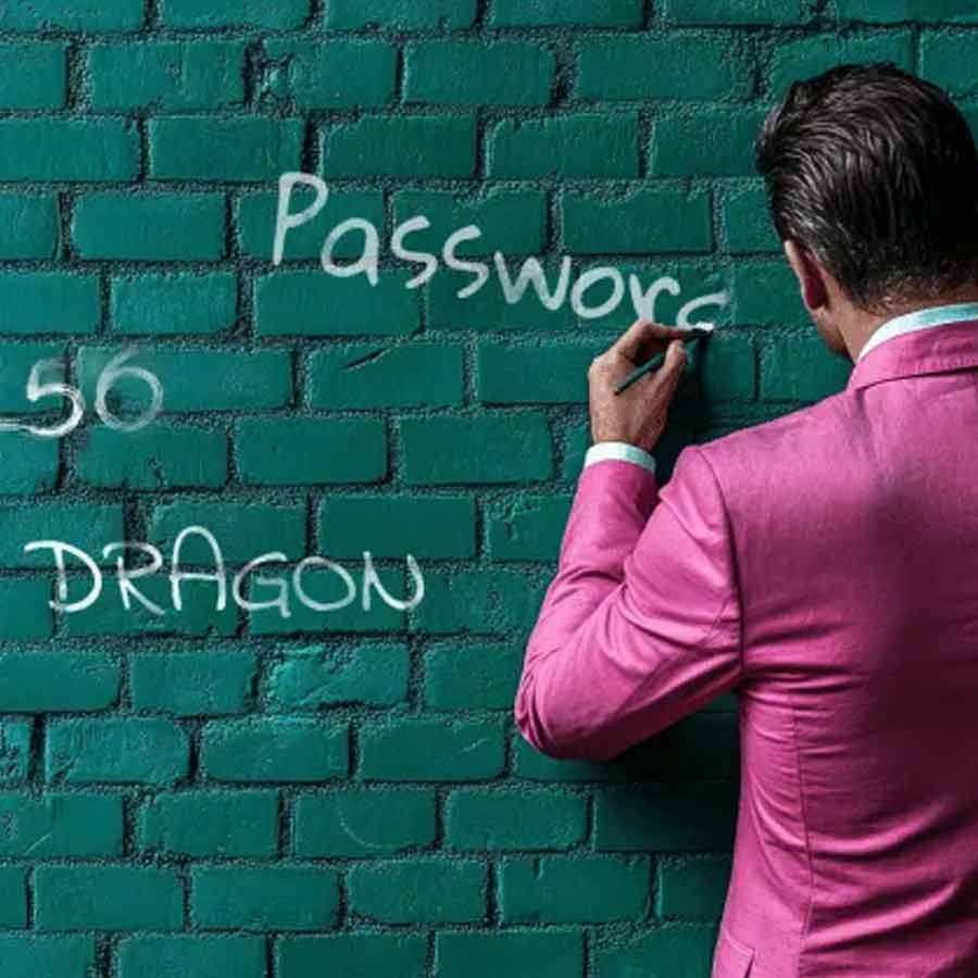 The most common passwords